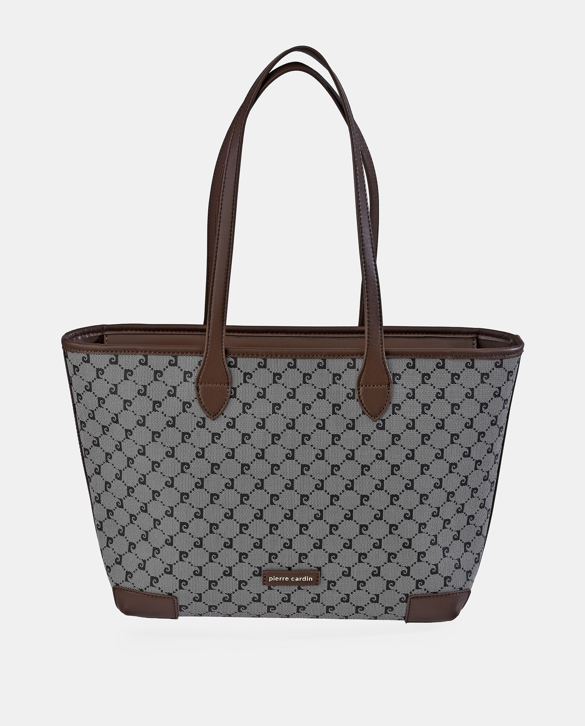 Mala Shopper em Lona e P.U Preto-1