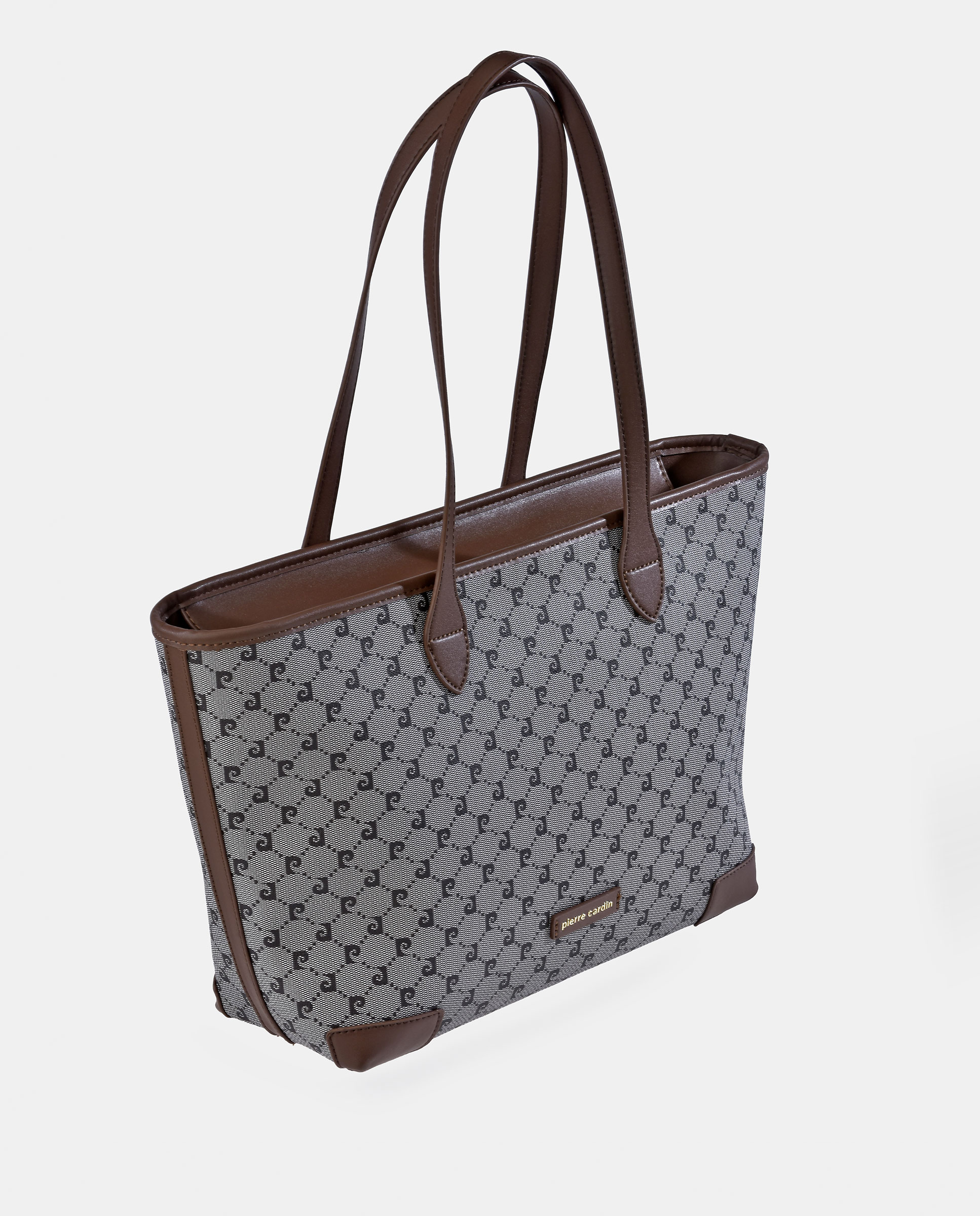Mala Shopper em Lona e P.U Preto-2