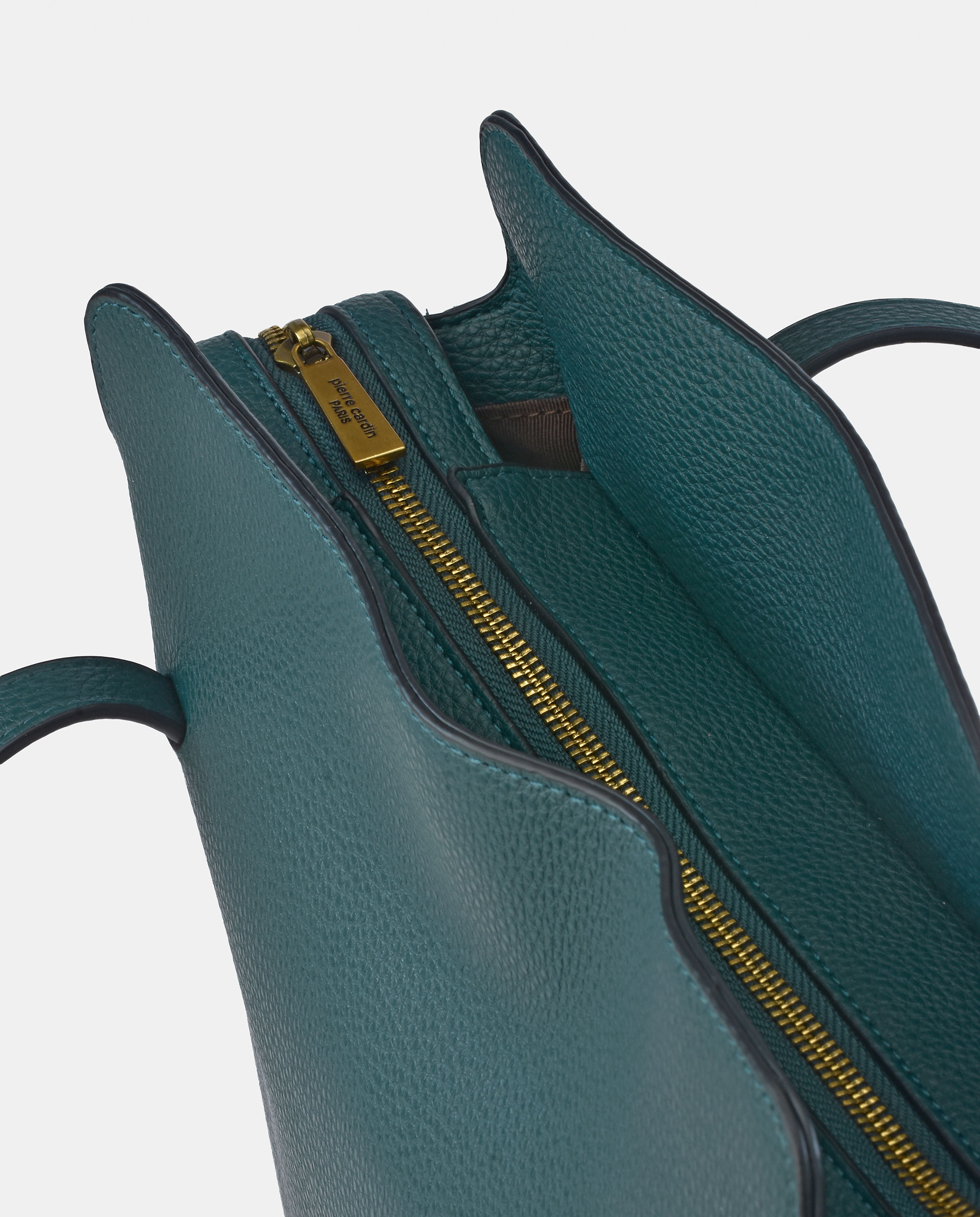 Mala Shopper em P.U. Verde-escuro-4