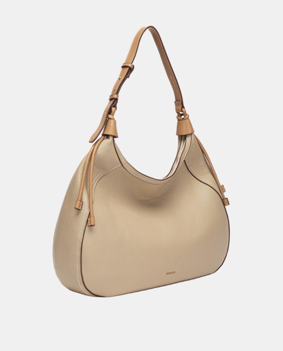 Imagen 2 de Bolso de hombro grande con asa a contraste - Abbacino - Camel Camel