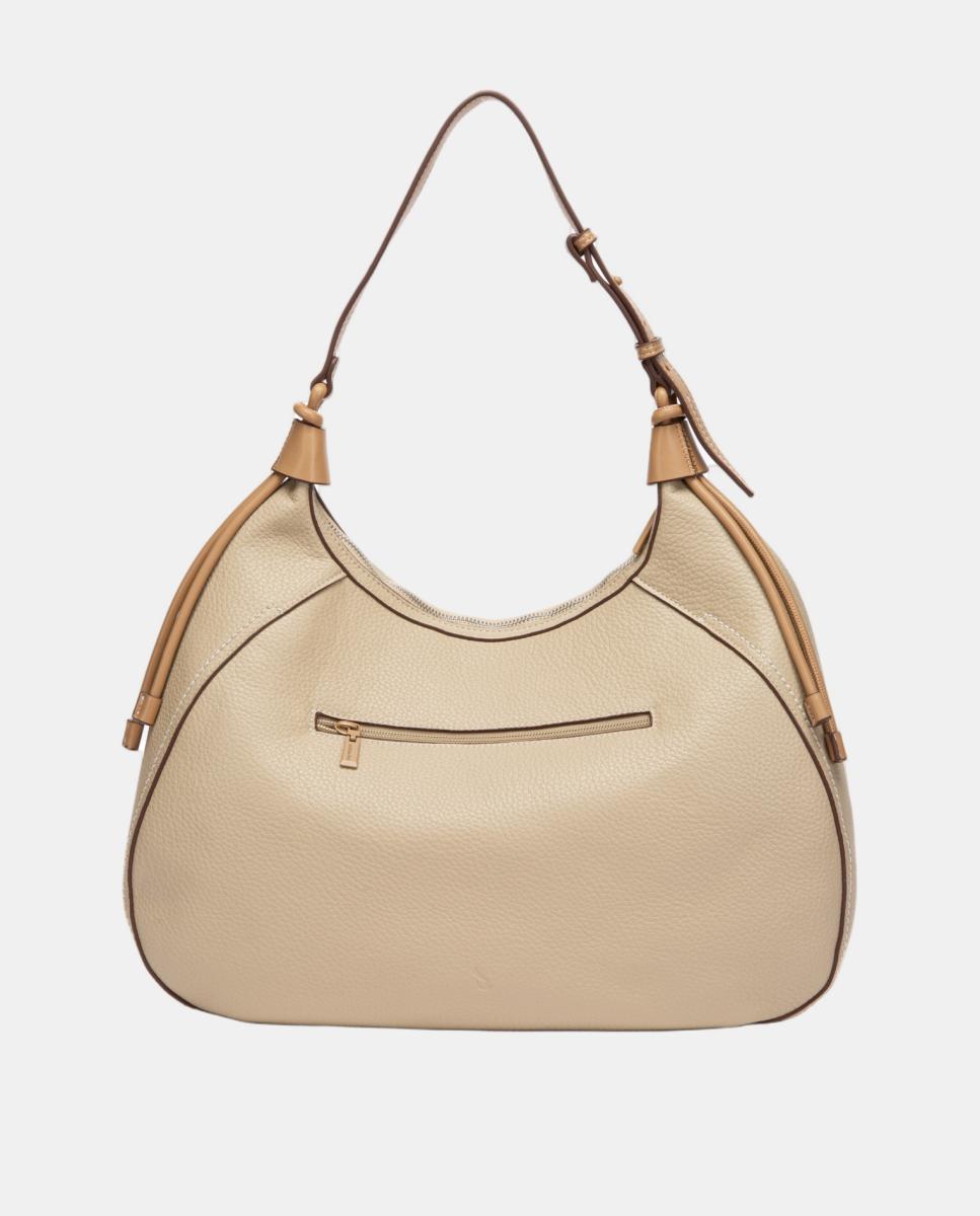 Imagen 3 de Bolso de hombro grande con asa a contraste - Abbacino - Camel Camel