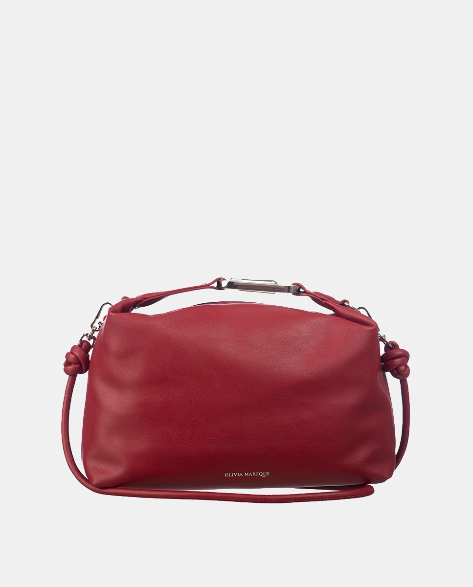 Bolso Kenza medium olivia Mareque - Granate Granate-2