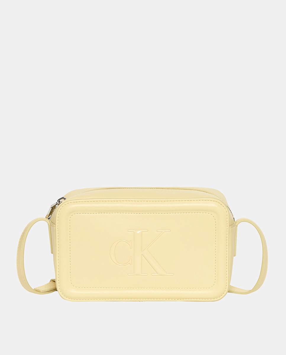 Mala a Tiracolo com Logótipo CK Amarelo-1