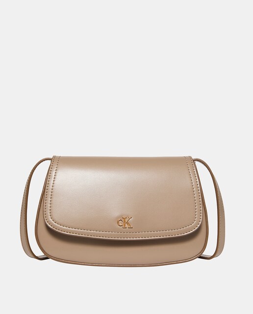 Imagen 0 de Bolso casual CK con cierre de solapa