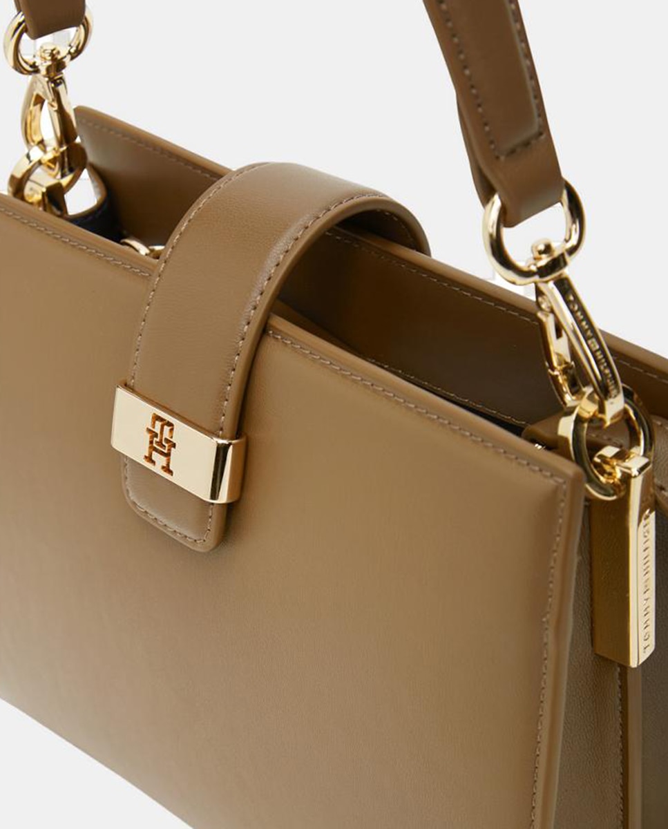 Mala Estilo Mini Satchel - Caqui Caqui-3