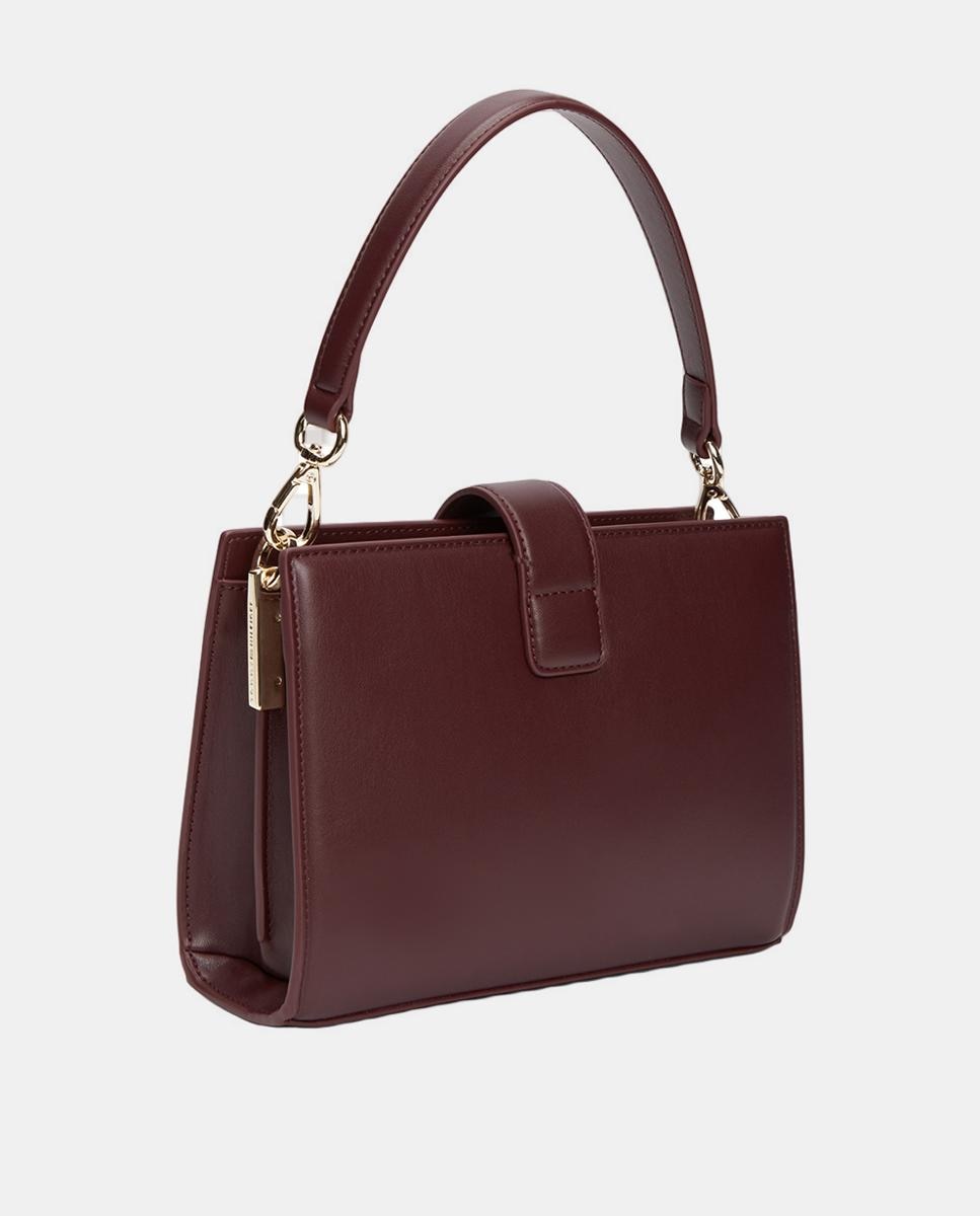 Mala Tipo Satchel TH Heritage Mini - Bordeaux Bordeaux-4