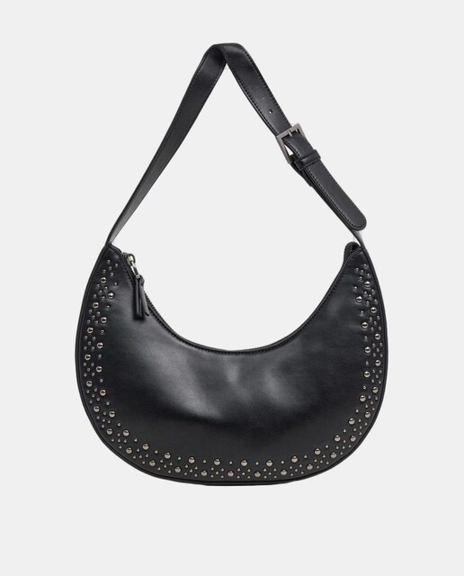 Imagem 0 de Mala Meia-Lua Tricia com Fecho de Correr, Correia Ajustável e Logótipo Traseiro