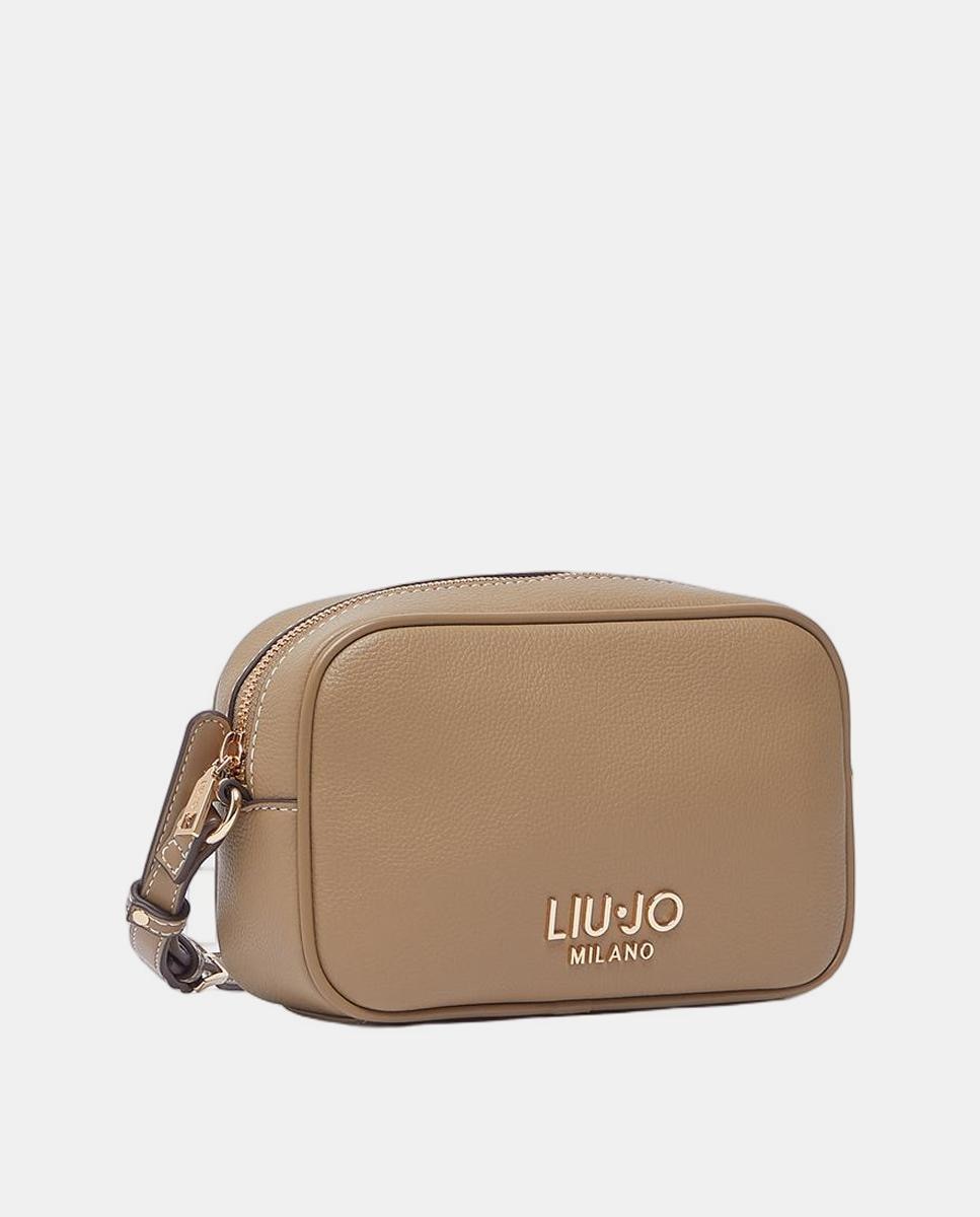Mala a Tiracolo com Efeito de Pele, Alça Ajustável e Detalhe de Micro Tacha Verde-militar-2