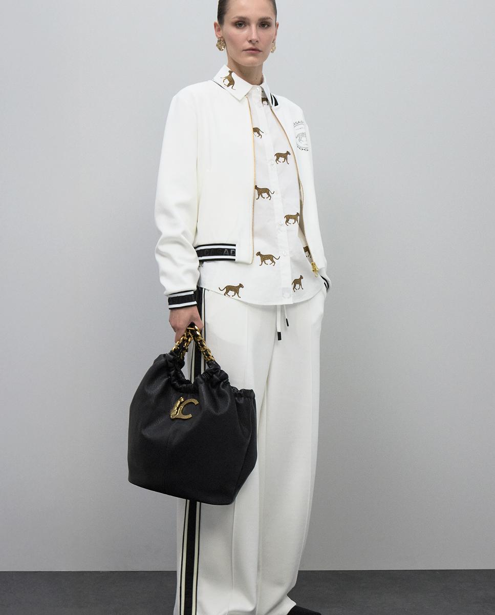 Mala Shopper LC Animal Preto-6