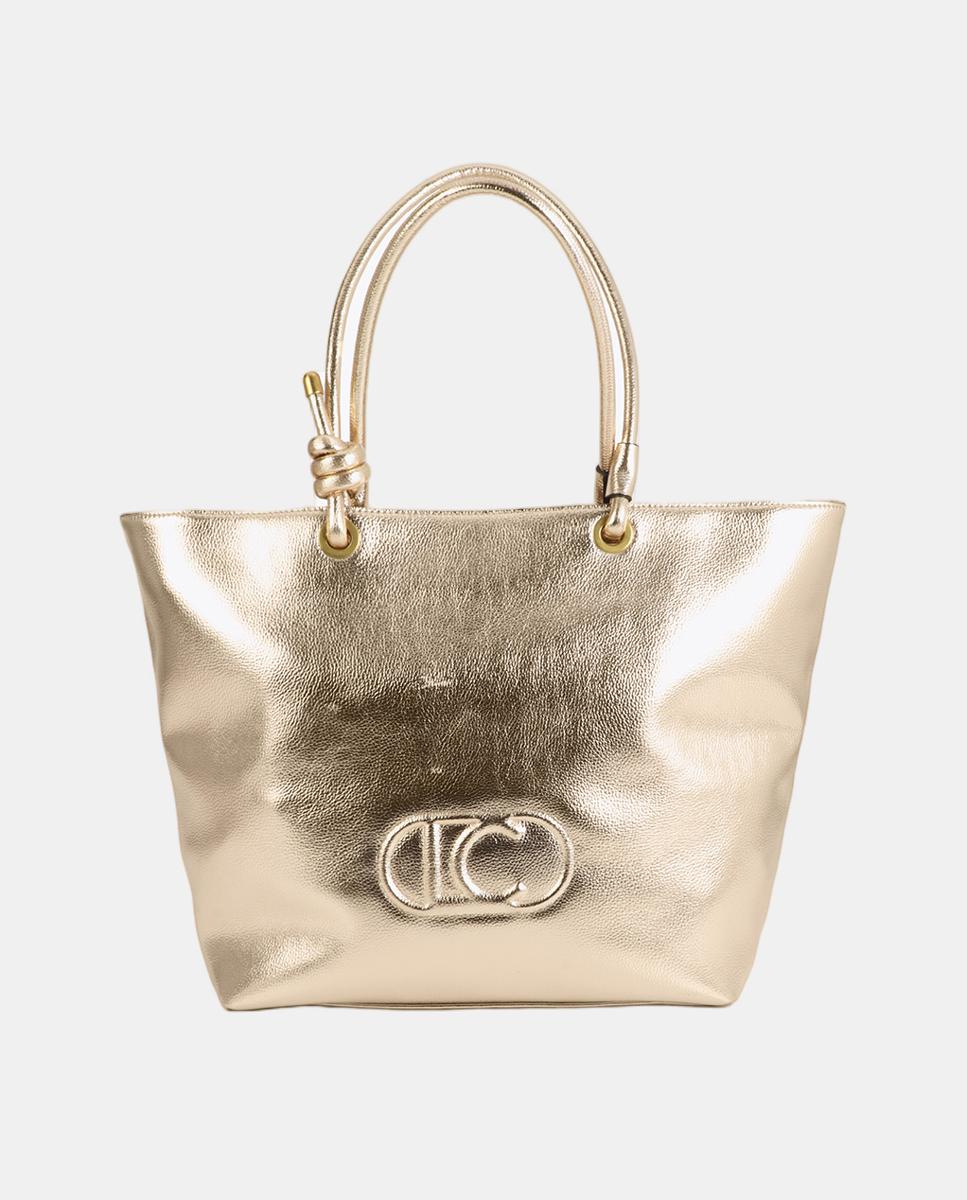 Mala Shopper sem Estrutura Ouro-1