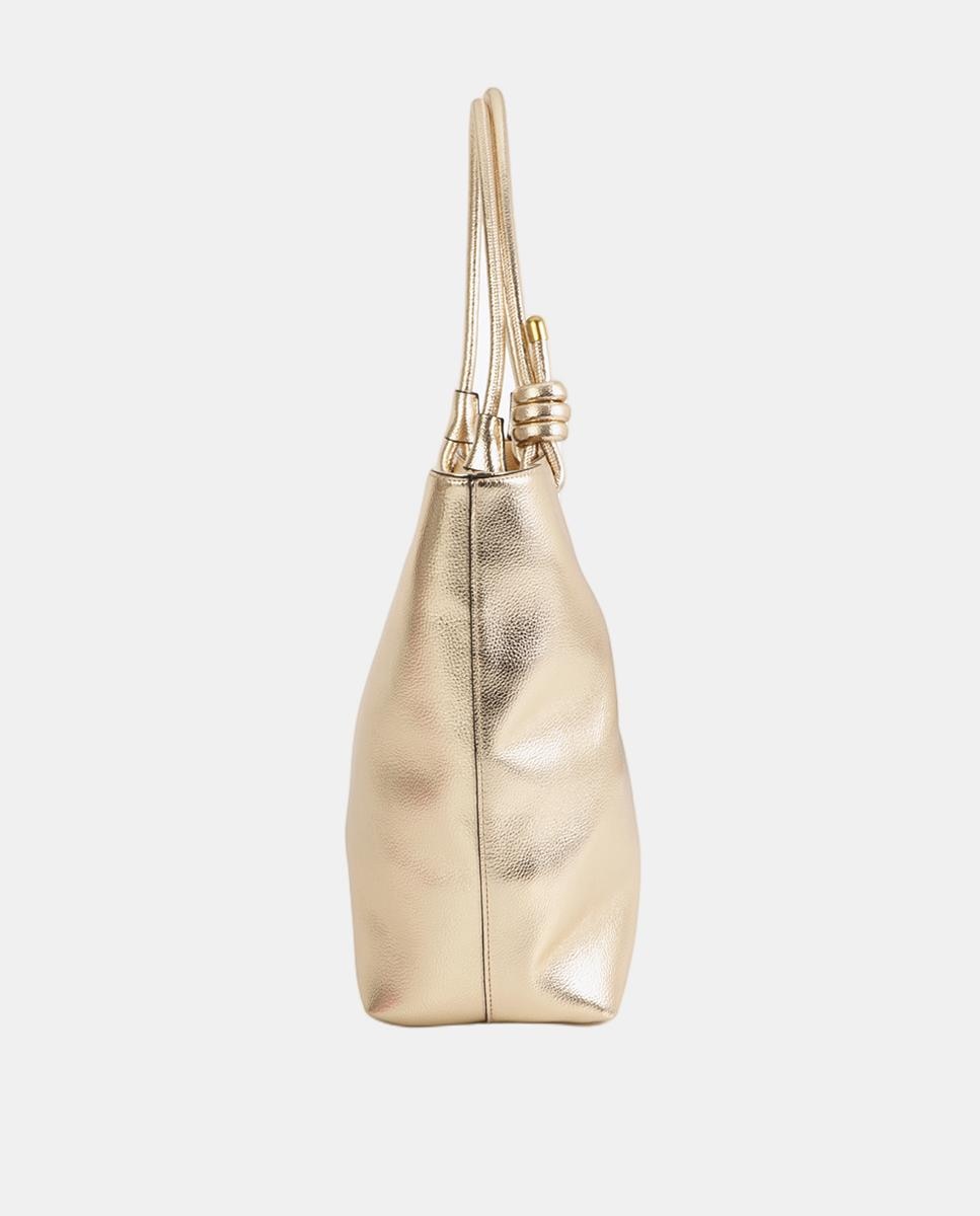 Mala Shopper sem Estrutura Ouro-6