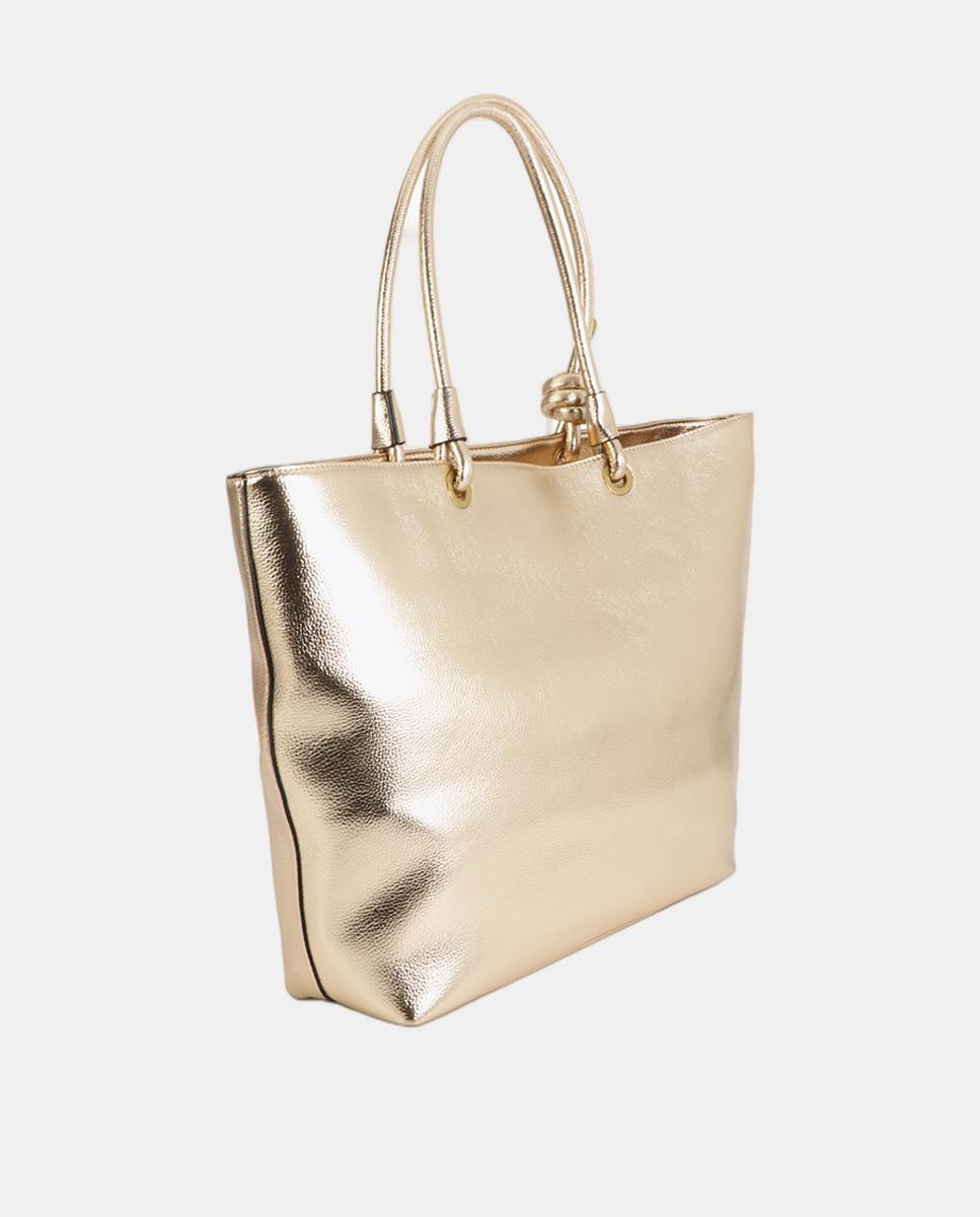 Mala Shopper sem Estrutura Ouro-7