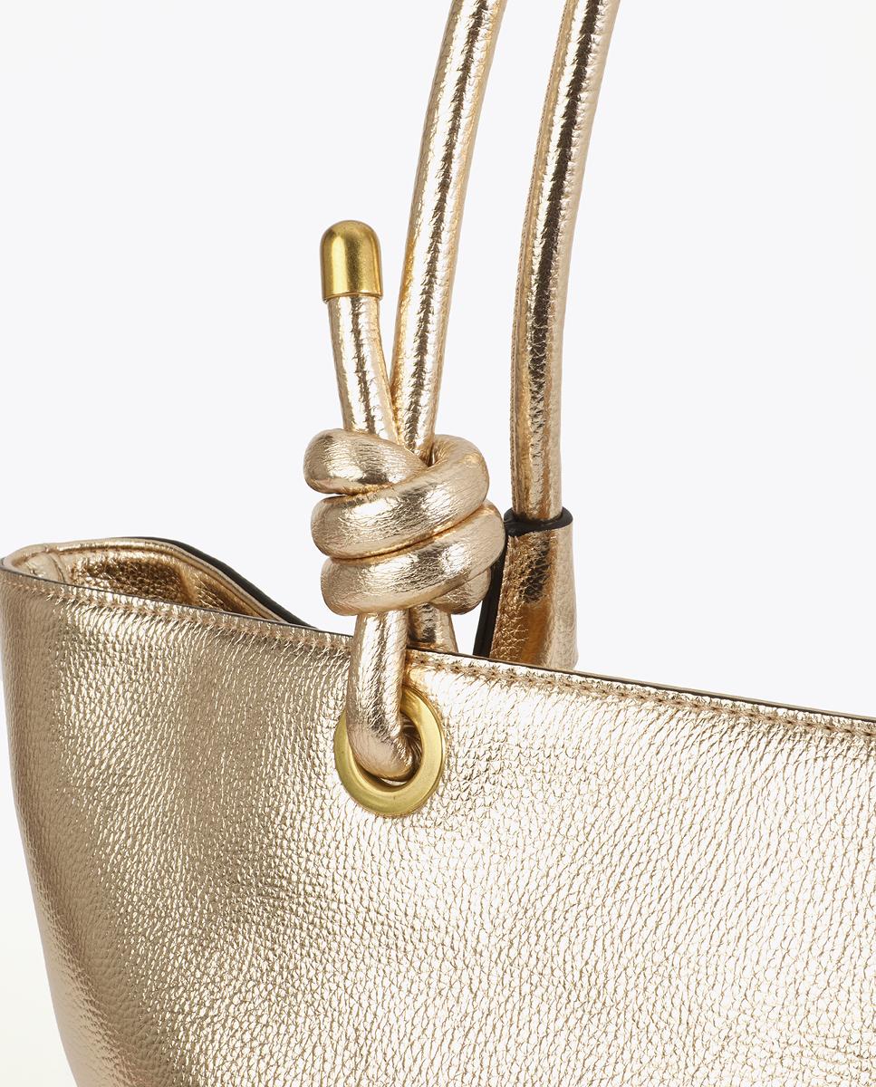 Mala Shopper sem Estrutura Ouro-9