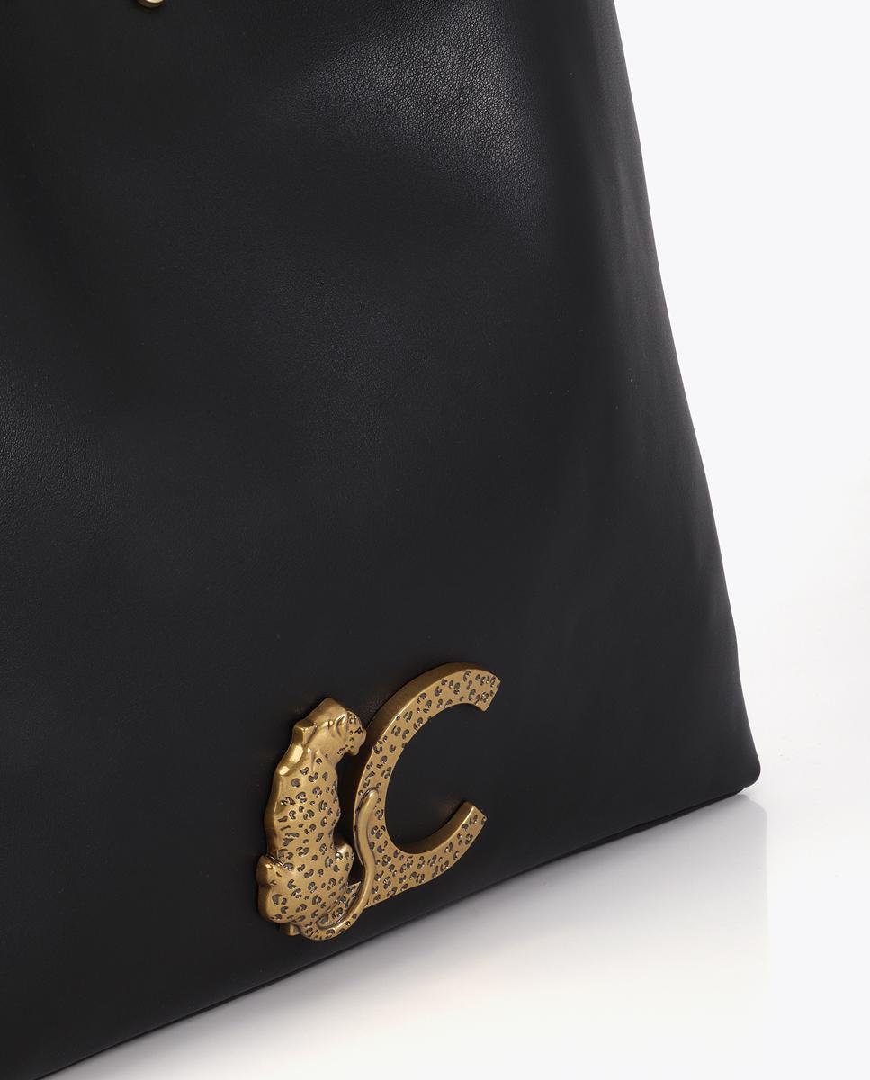 Mala Shopper LC Animal com Tachas Preto-8