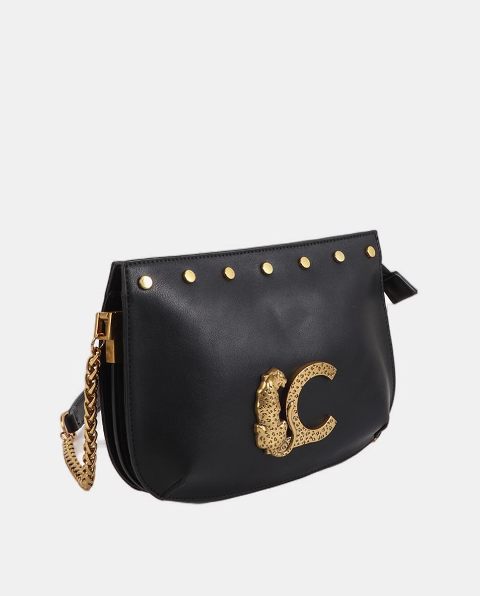 Mala a Tiracolo LC Animal com Tachas Preto-6