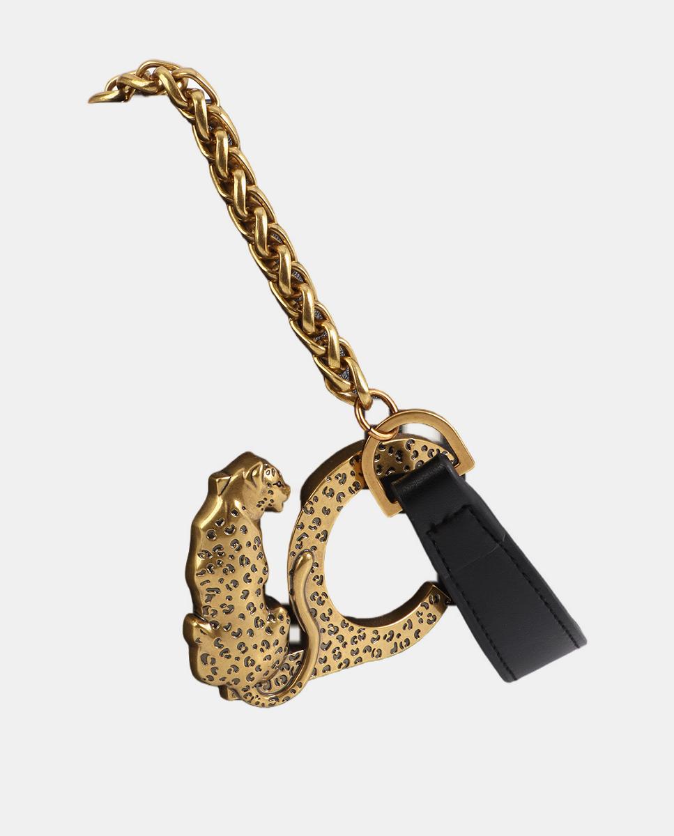 Mala a Tiracolo LC Animal com Tachas Preto-10