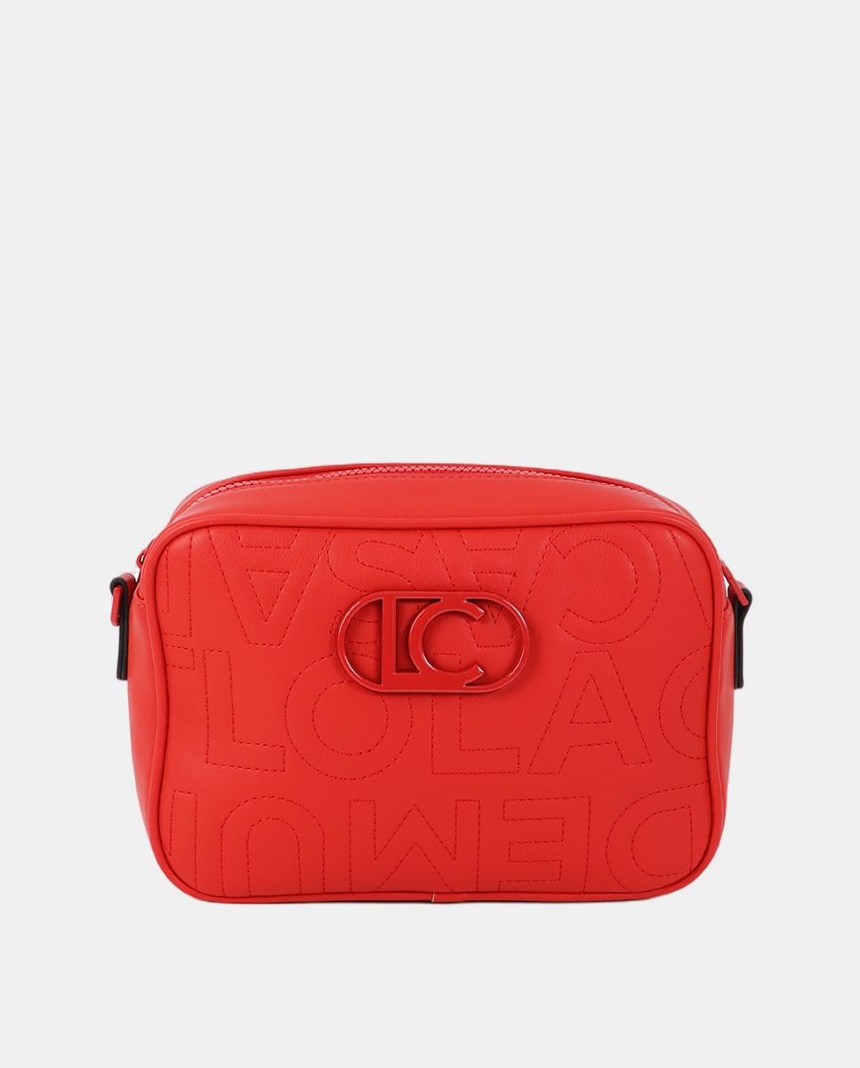 Imagem 0 de Mala a Tiracolo com Pespontos e Monograma