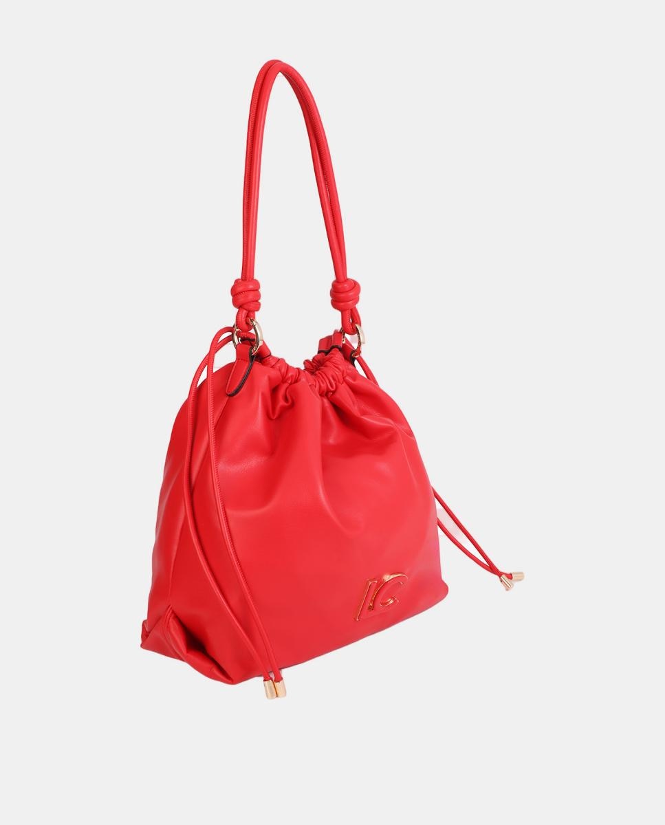 Mala Hobo LC Forrada Vermelho-5