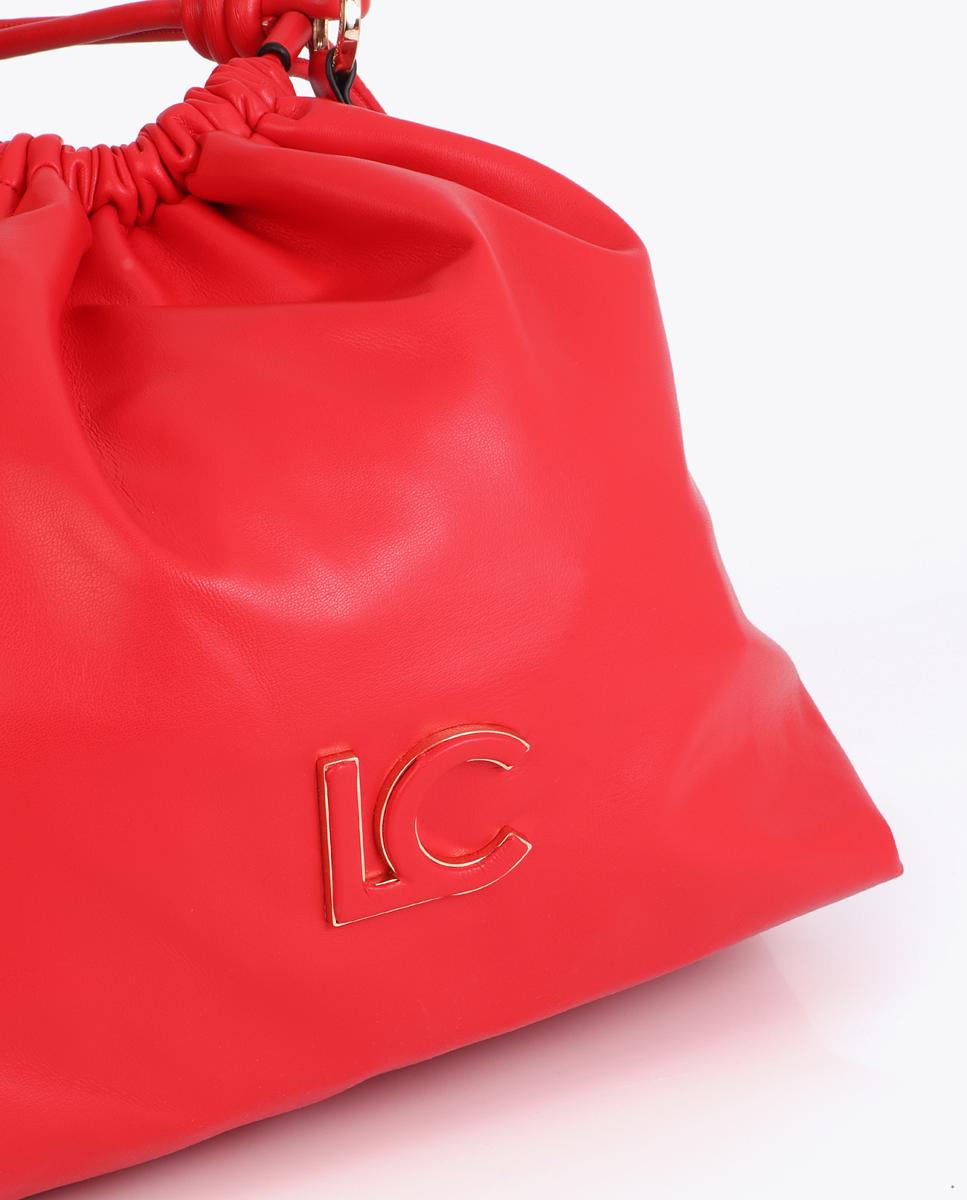 Mala Hobo LC Forrada Vermelho-9