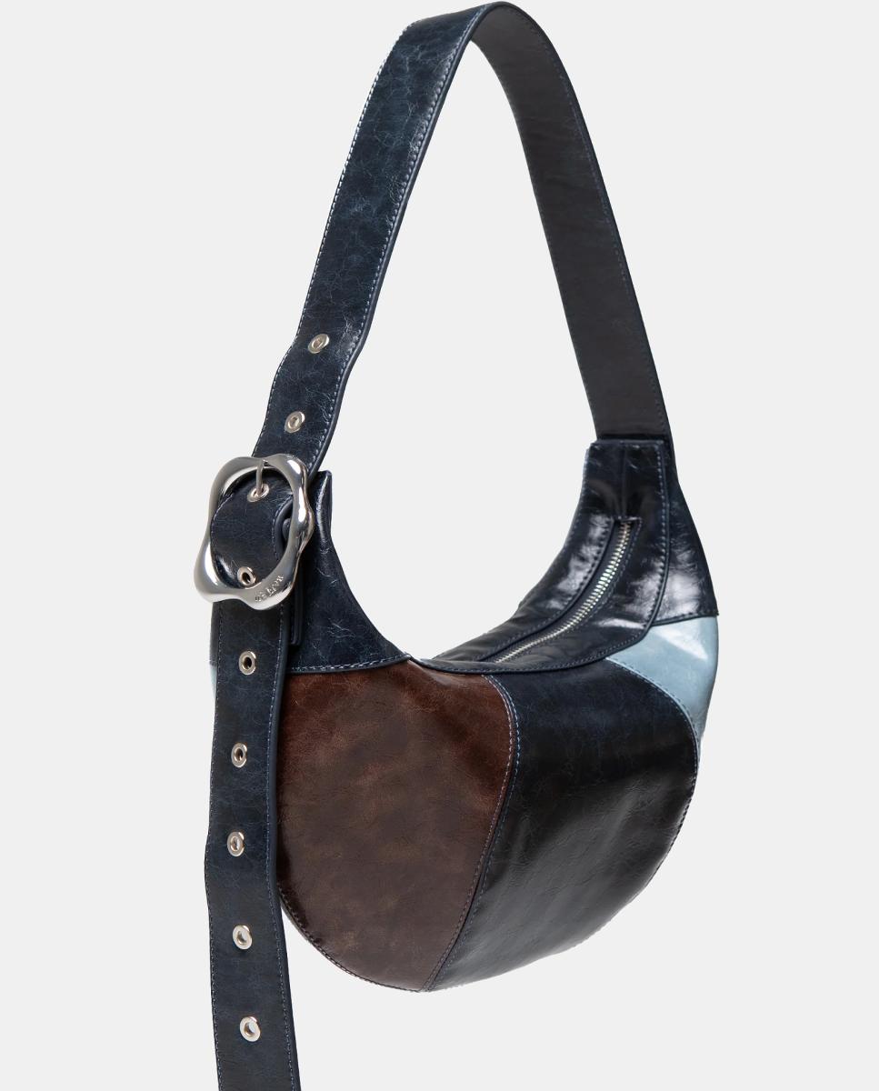 Imagen 0 de Bolso cruzado regulable modelo MUSA Azul marino
