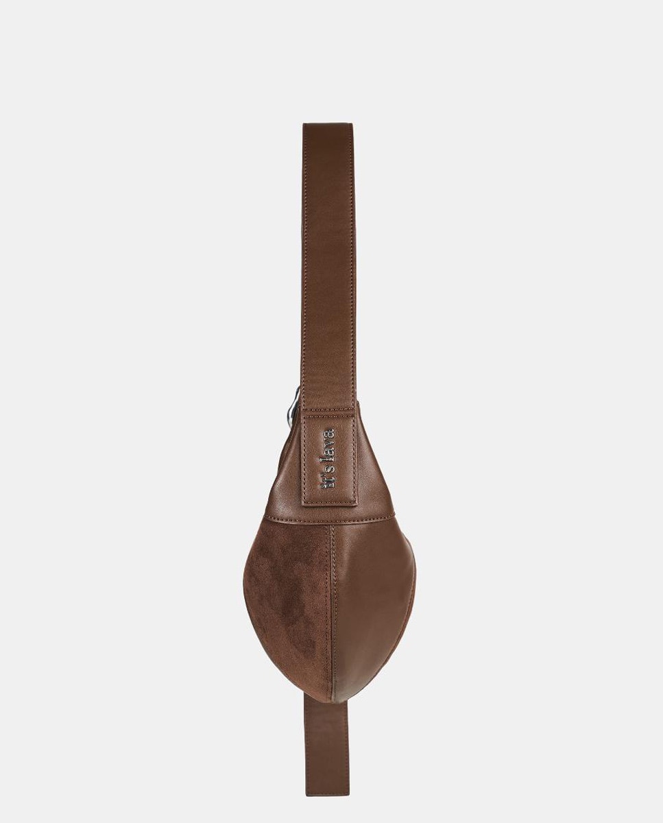 Mala Cruzada Ajustável Modelo MUSA Castanho-3