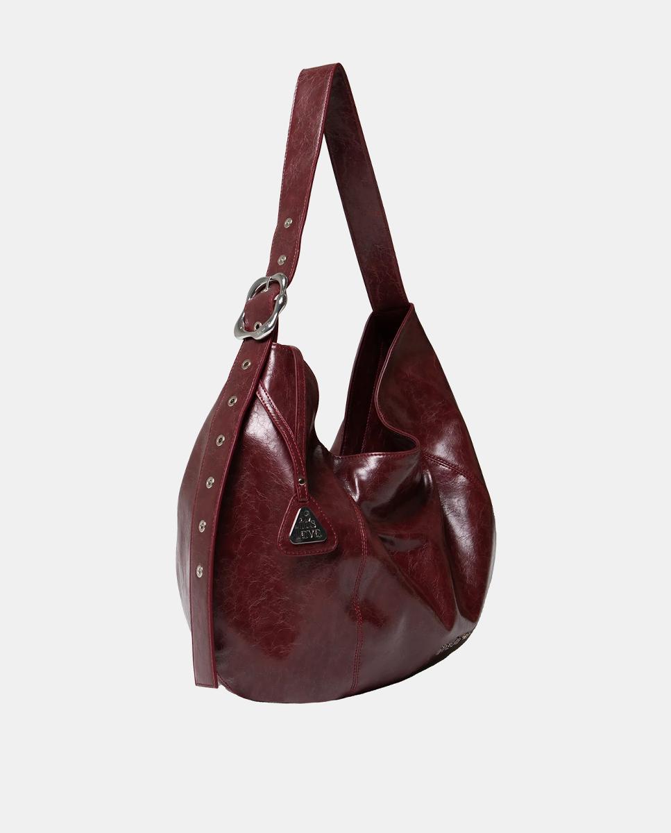 Mala Cruzada Ajustável Modelo Maxi Musa Musa Bordeaux-2