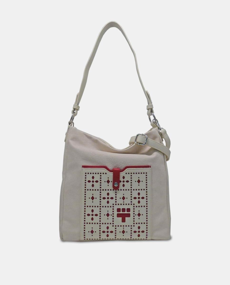 Imagem 0 de Mala de Ombro Estilo Hobo com Alça de Tiracolo Amovível