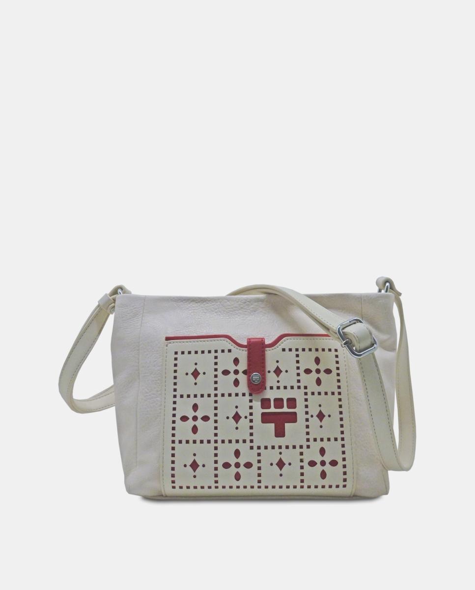 Imagem 0 de Mala a Tiracolo Média com Fecho de Correr e Alça Ajustável