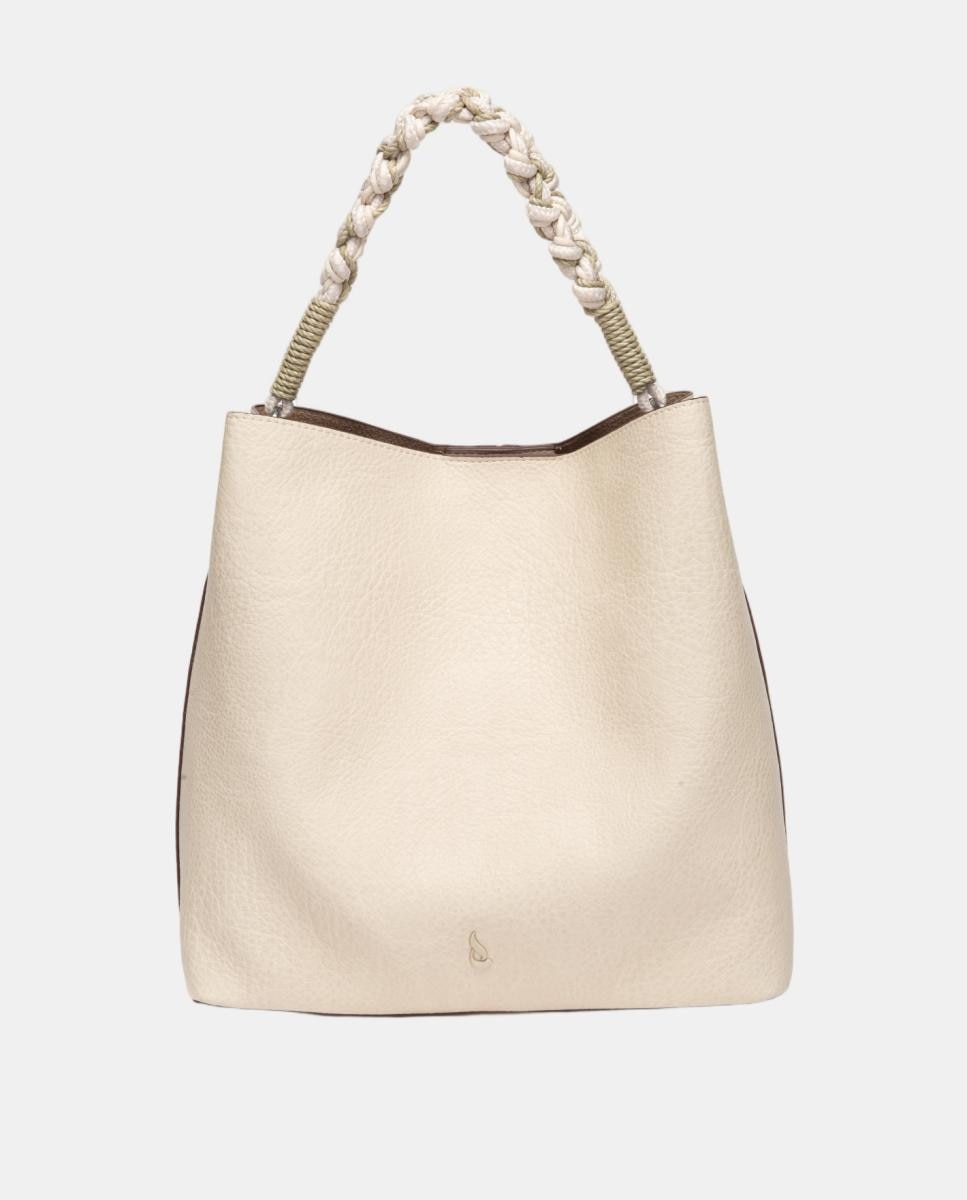 Imagen 1 de Bolso de hombro con asa anudada - Abbacino - Beige Beige