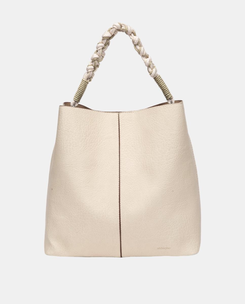 Imagen 3 de Bolso de hombro con asa anudada - Abbacino - Beige Beige