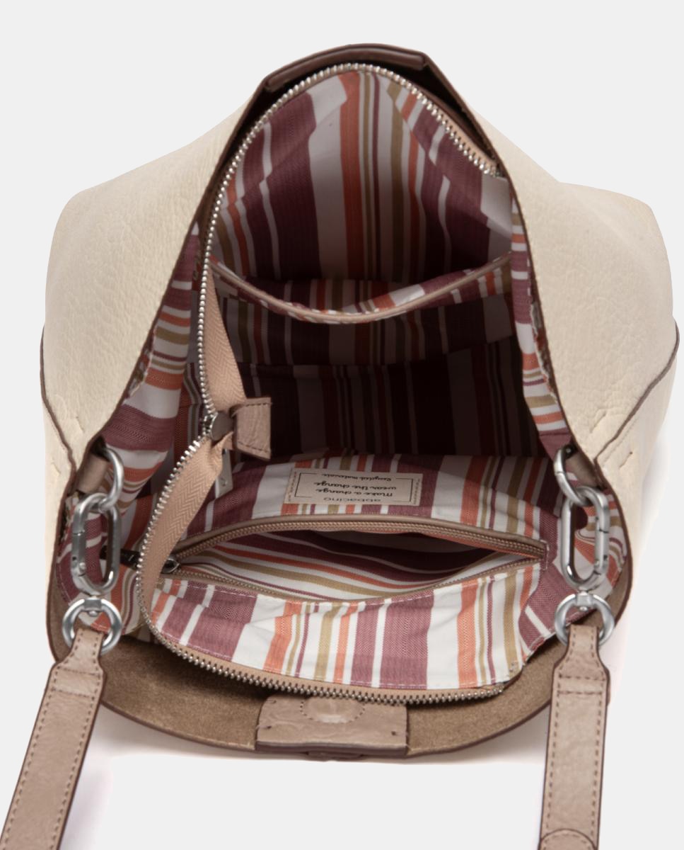 Imagen 7 de Bolso de hombro con asa anudada - Abbacino - Beige Beige