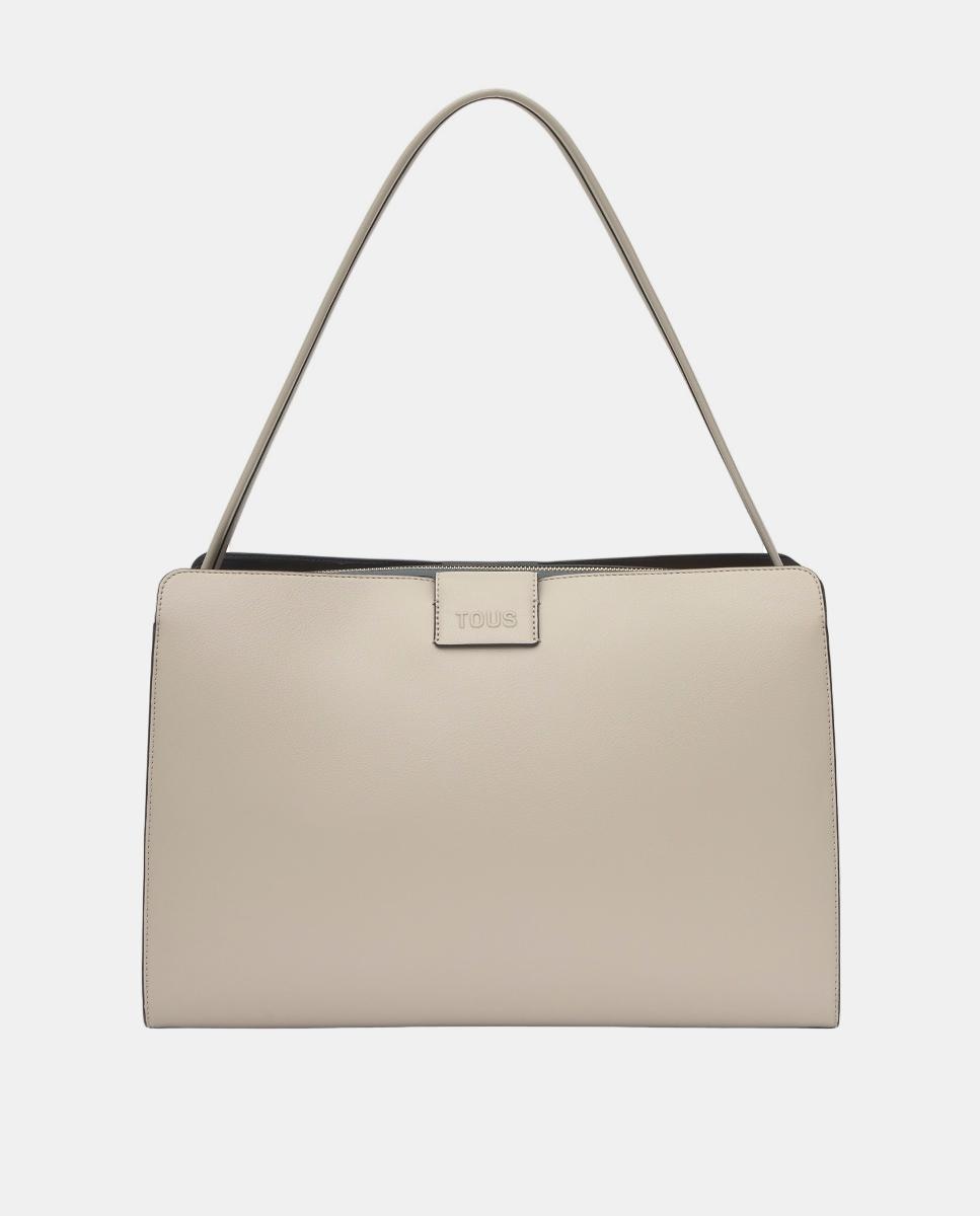 Mala com Fecho Magnético. Taupe-1