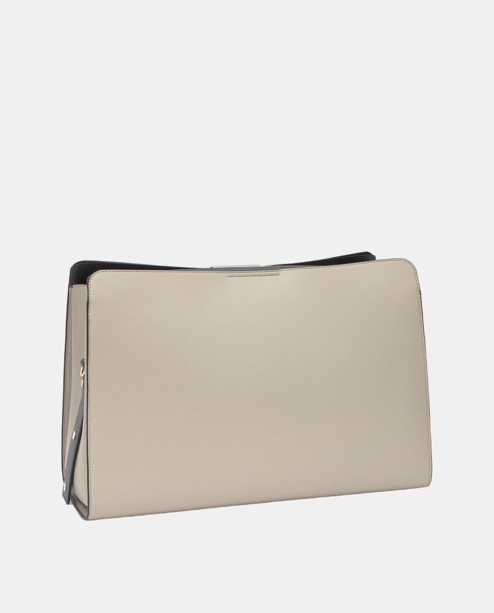 Mala com Fecho Magnético. Taupe-2