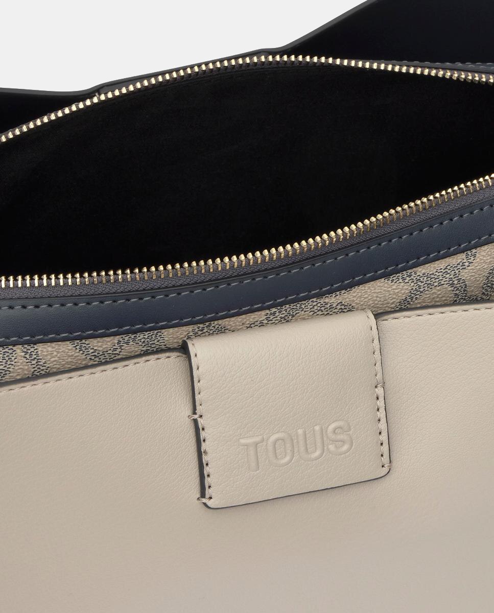 Mala com Fecho Magnético. Taupe-3