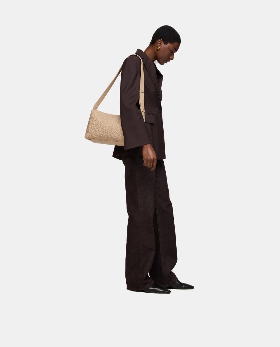 Mala com Fecho de Correr. Bege-5