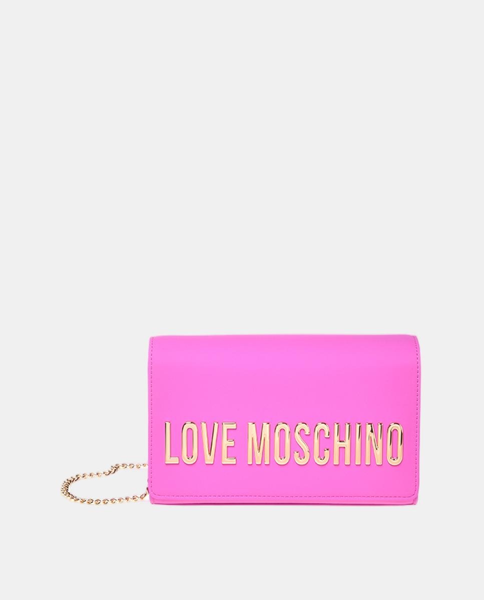 Mala Clutch a Tiracolo Fúcsia-1