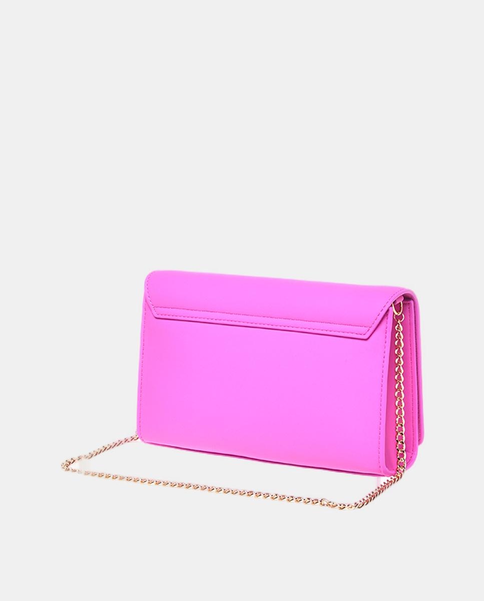 Mala Clutch a Tiracolo Fúcsia-2