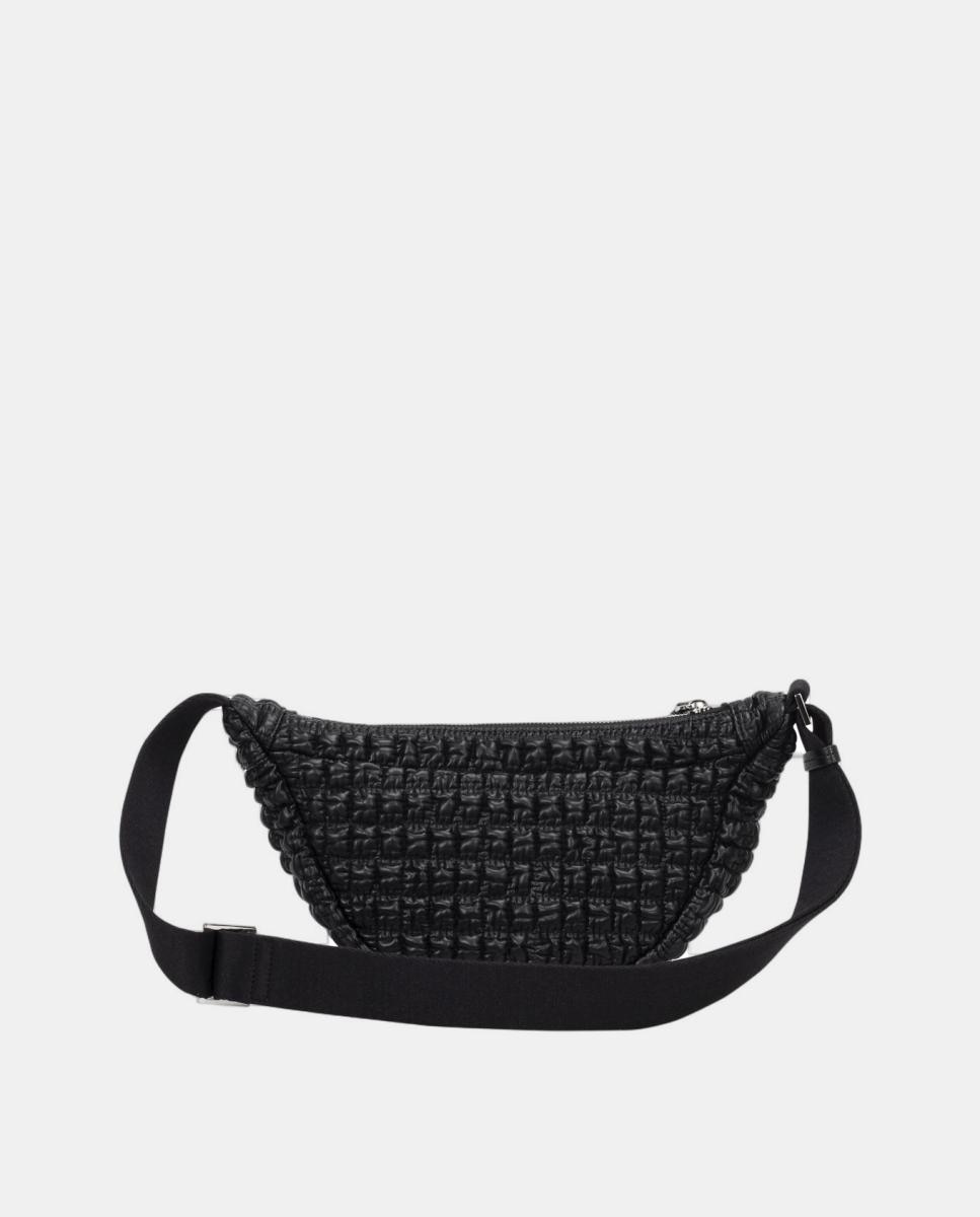 Mala Crossbody Totalmente Forrada com Fecho de Correr Preto-2