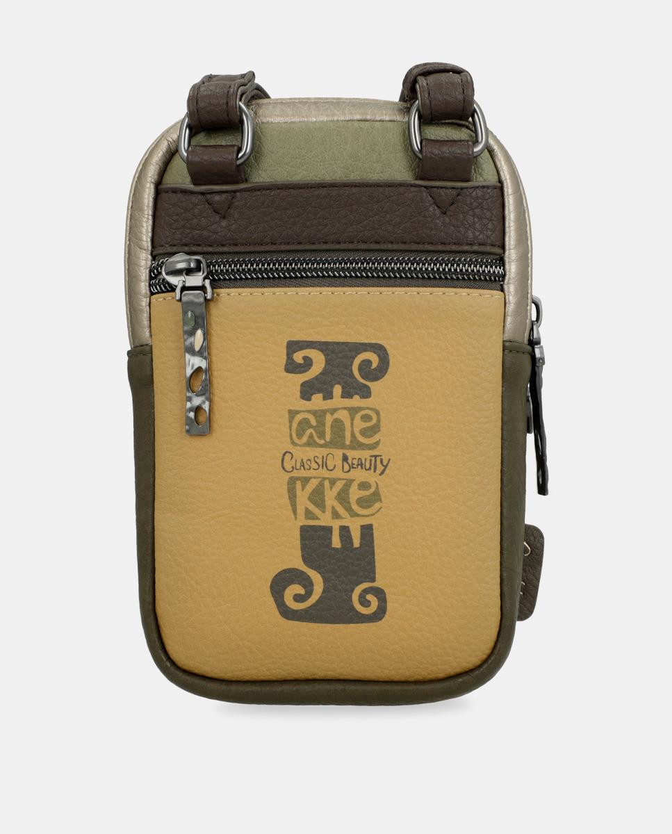 Mini Mala a Tiracolo com Bolso Muse Multicolor-3