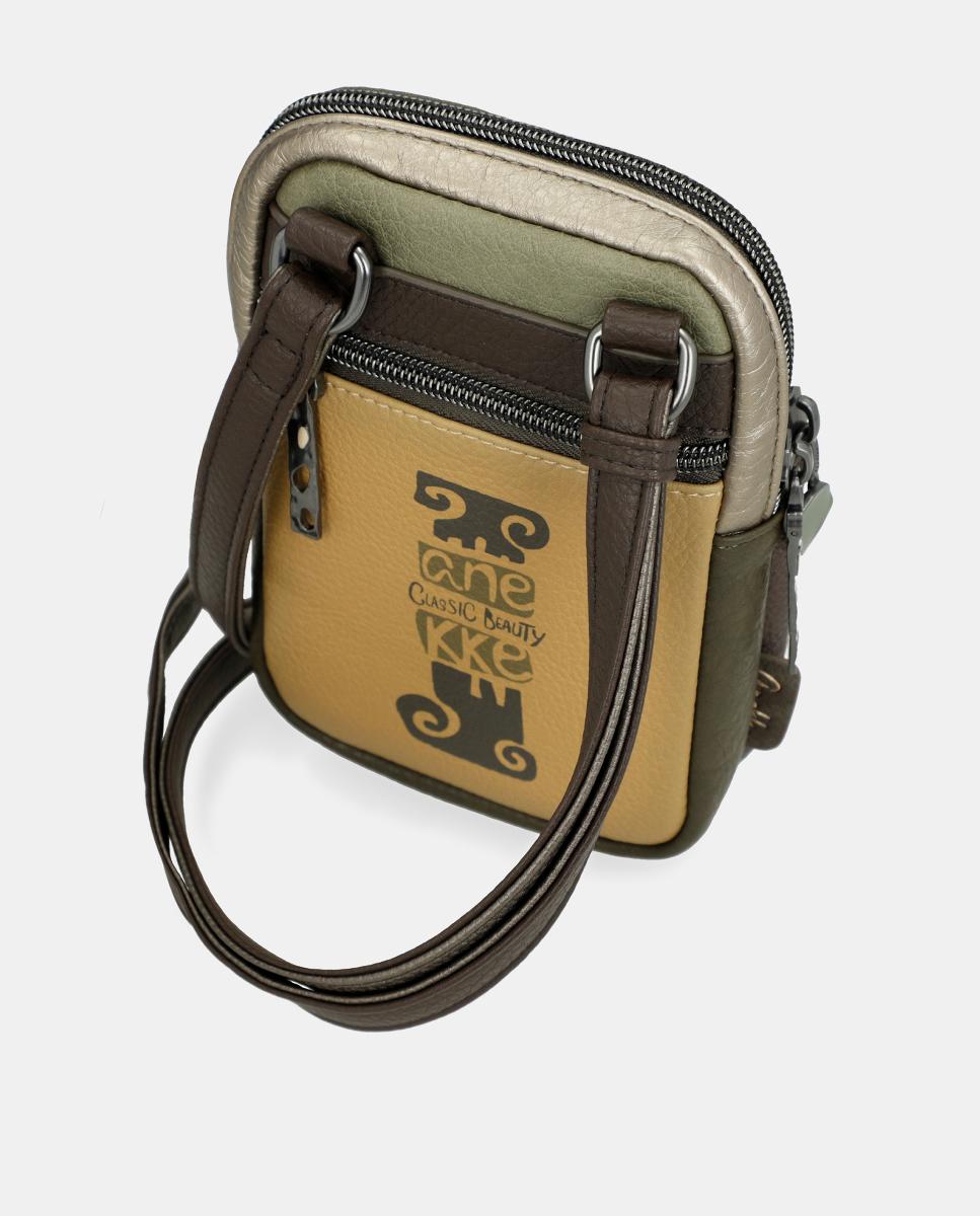 Mini Mala a Tiracolo com Bolso Muse Multicolor-4