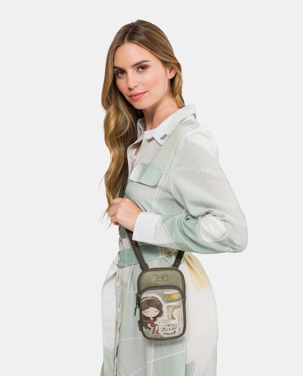 Mini Mala a Tiracolo com Bolso Muse Multicolor-6