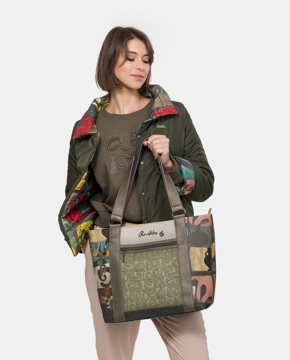 Mala Tipo Tote Amphora Multicolor-6