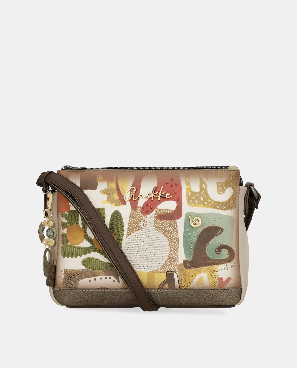 Mala a Tiracolo Estampada Amphora Multicolor-1