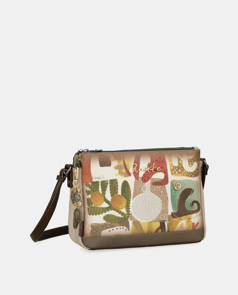 Mala a Tiracolo Estampada Amphora Multicolor-2