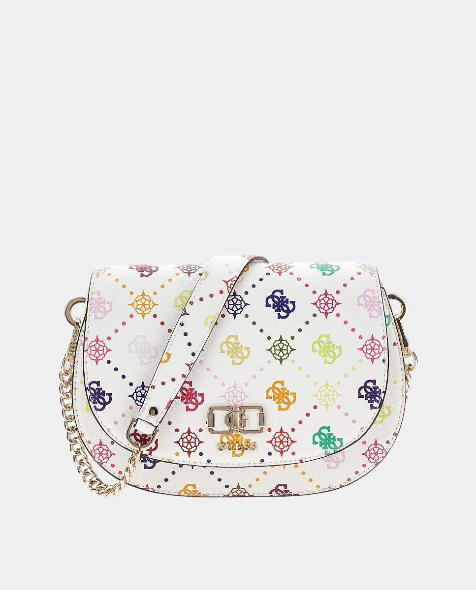Bandolera con solapa de cierre imantado - Guess - Multicolor Multicolor-1