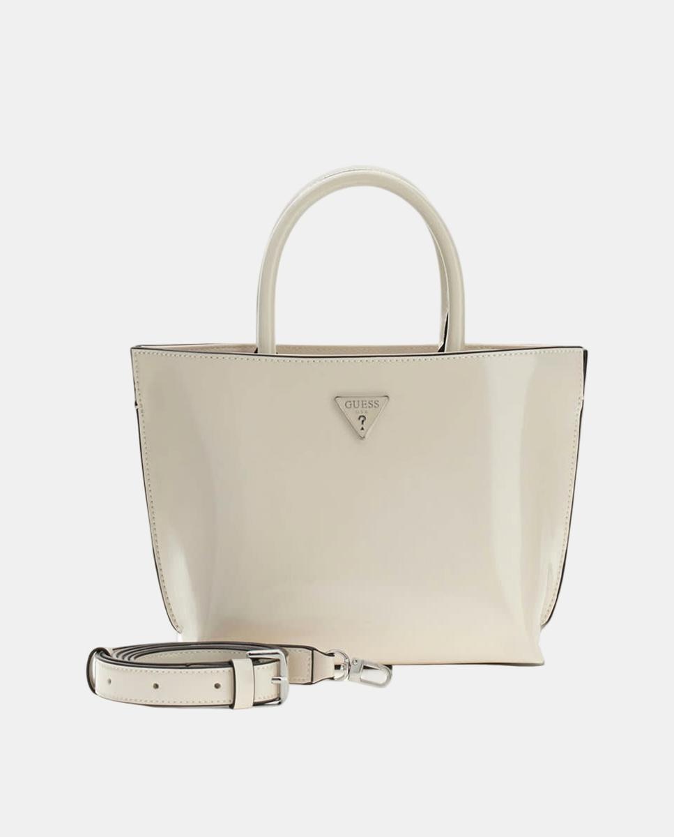 Mini Mala Tipo Tote Conversível Branco-3