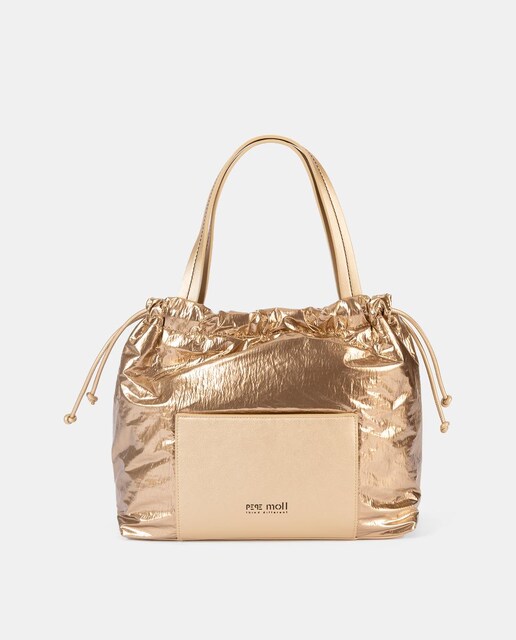 Imagem 0 de Mala Metalizada Enrugada