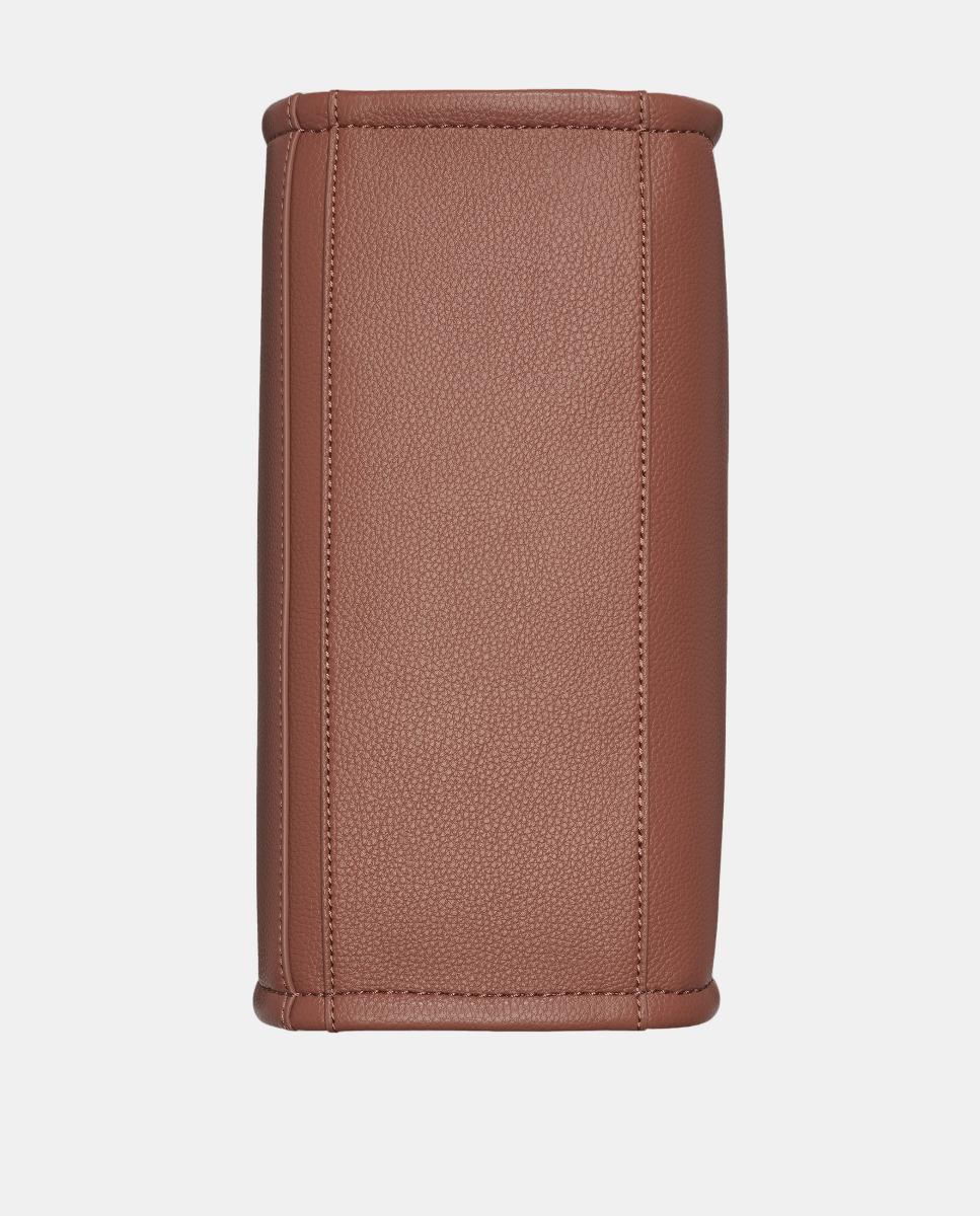 Mala Tipo Tote Pequena Hadlee Camel-4