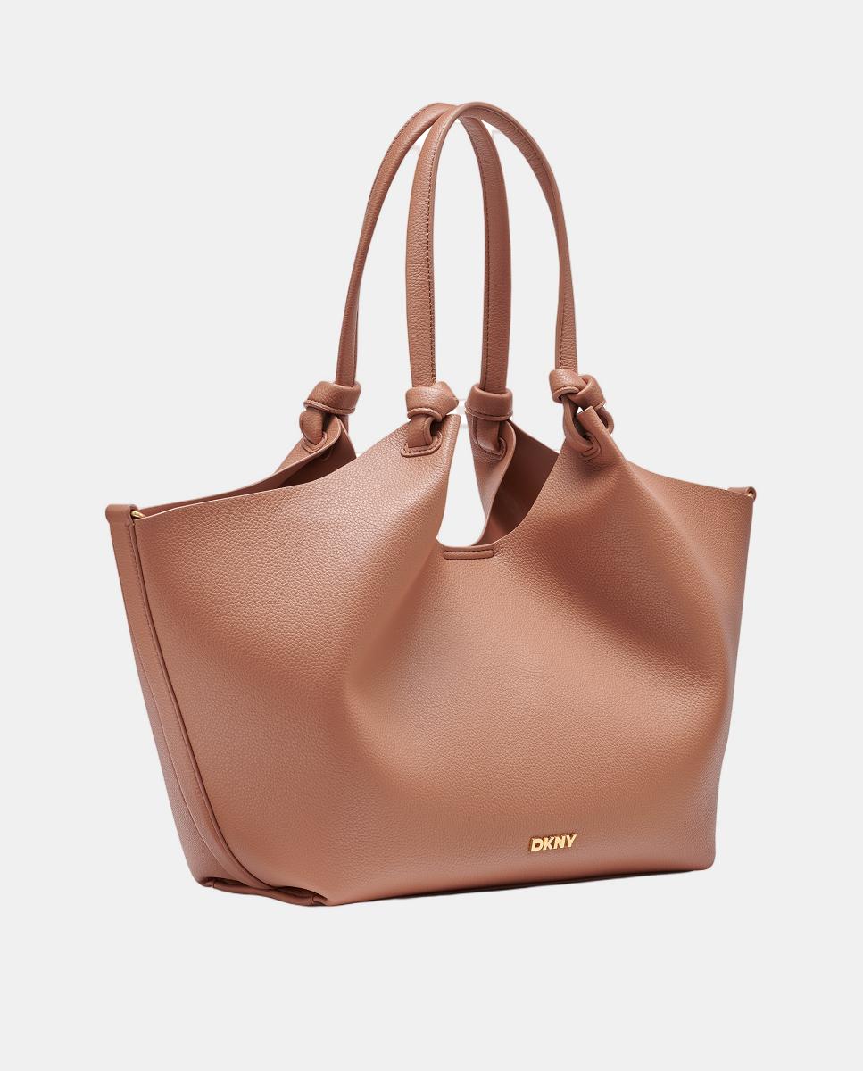 Mala Tipo Tote Média Paula Camel-2