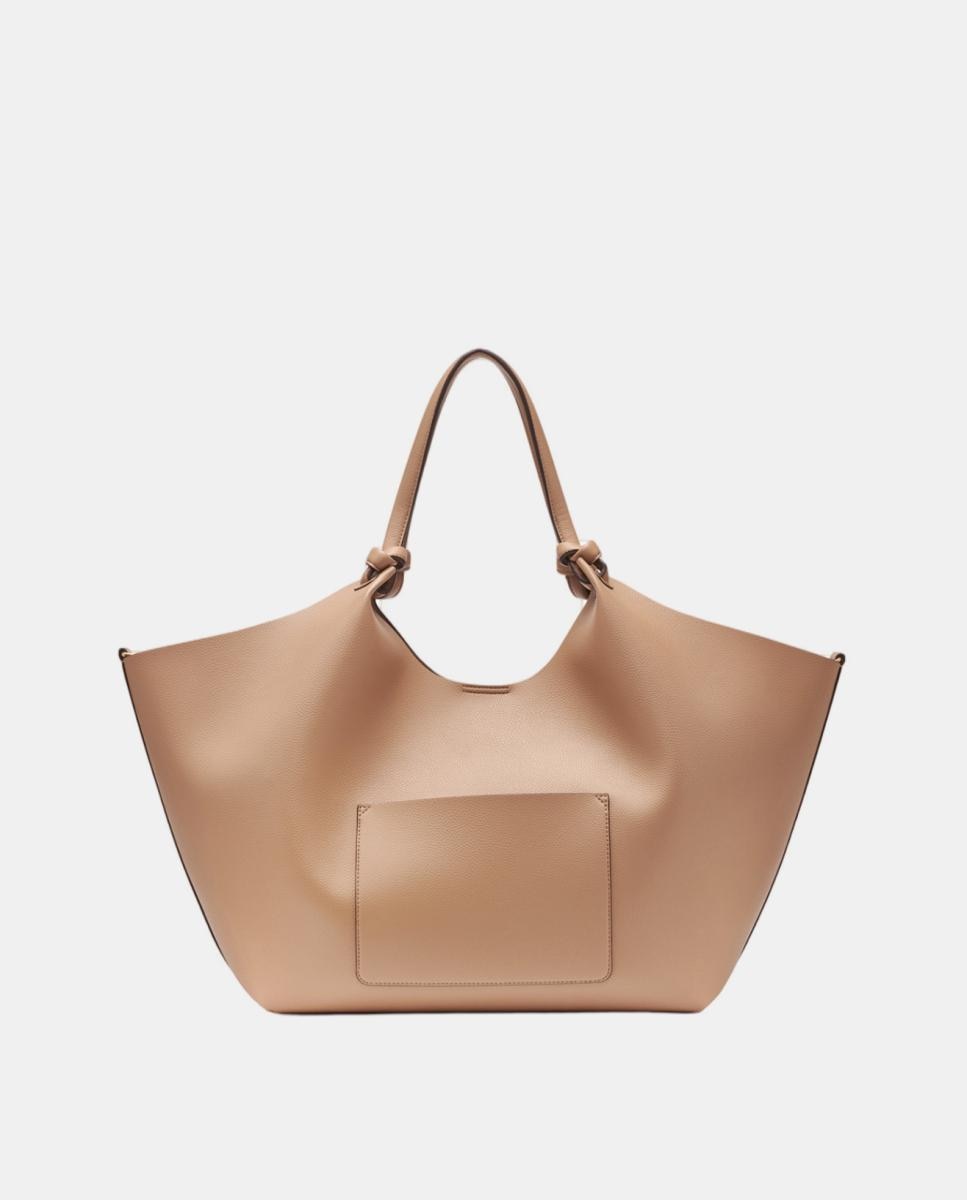 Mala Tipo Tote Grande Paula Camel-2